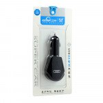 Wholesale 4 USB Output Car Charger Adapter (Black)
